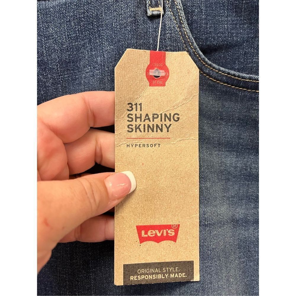 Levi’s 311 Shaping Skinny Jeans sz 24W NWT - Picture 3 of 7